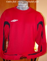UMBRO TEAM TRNG SWEAT RED / BLACK